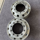 アルコア アルミホイール 22.5×8.25 10穴（11R22.5や275/80R22.5等に使用）　2本セット:34000円