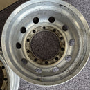 アルコア アルミホイール 22.5×8.25 10穴（11R22.5や275/80R22.5等に使用）　2本セット:34000円