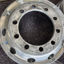 アルコア　アルミホイール　22.5×7.50 . 10穴 (11R 22.5及び275/80R22.5などに使用) 4本セット：69000円