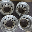 アルコア　アルミホイール　22.5×8.25 . 10穴 (11R 22.5及び275/80R22.5などに使用) 4本セット：72000円