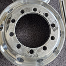 アルコア　アルミホイール　22.5×8.25 . 10穴 (11R 22.5及び275/80R22.5などに使用) 4本セット：72000円