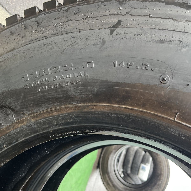 11R22.5 DUNLOP, SP001 激安美品　2024年製 2本セット:38,000円