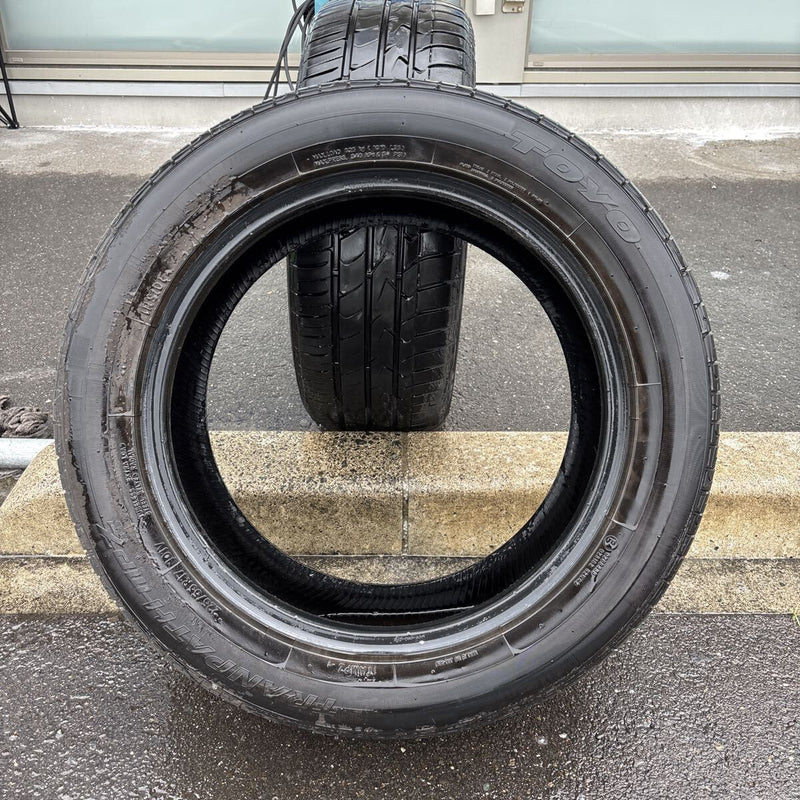 225/55R17 TOYO 中古夏タイヤ2本セット:13000円