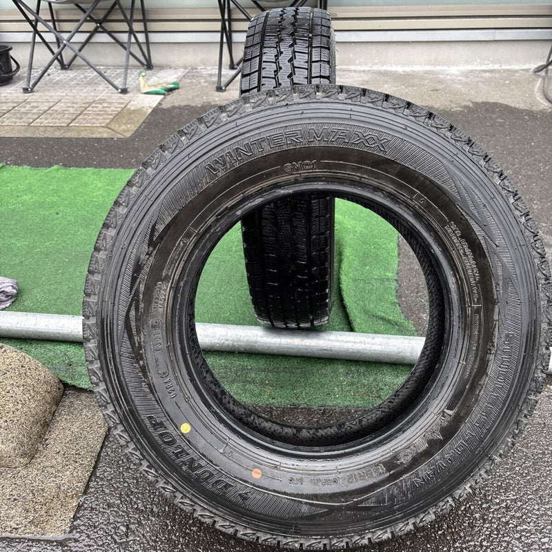 145R12 8PR. LT DUNLOP SV01 年式古め　2本セット　4,000円