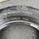 165/65R14 ダンロップ　WM02 中古スタッドレス　4本セット　2021年製 16,000円