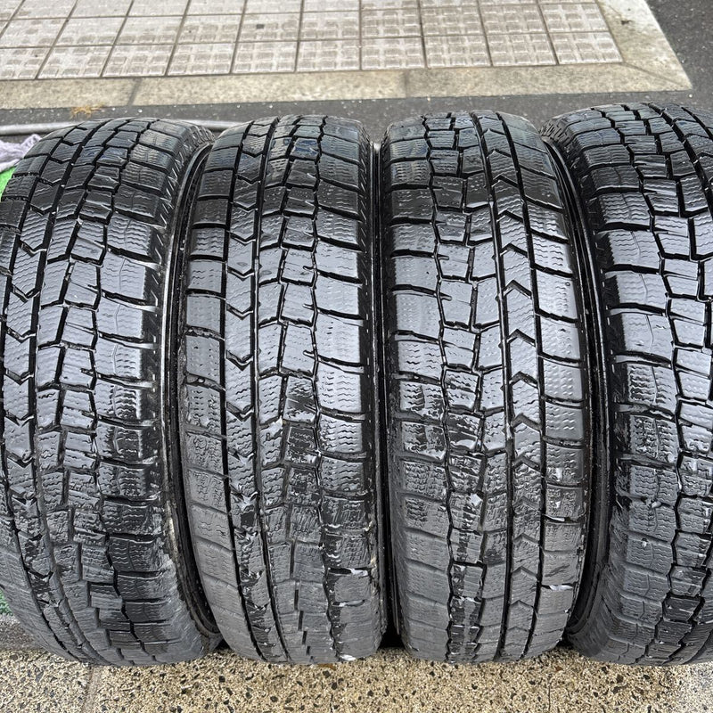 155/65R13 ダンロップ　WM02 2021年製 中古スタッドレス　4本セット 12,000円