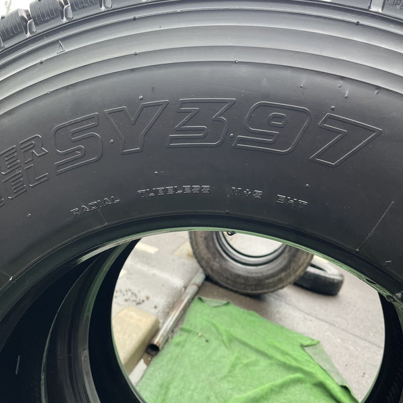 11R22.5 YOKOHAMA, SY397 激安美品　2021年製 2本セット:27,000円