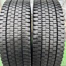 295/80R22.5 DUNLOP，SP001 2023年製 激安美品　2本セット:40,000円