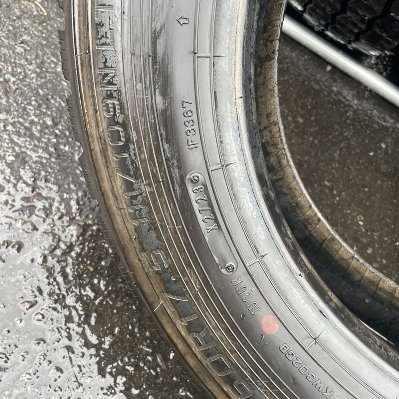 205/60R17.5 ダンロップ　2022年UP 6本セット：24000円