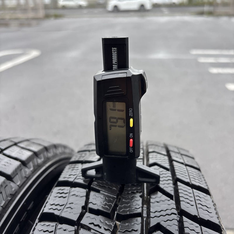 155/65R14 DUNLOP WM02 中古スタッドレスタイヤ２本セット:7500円