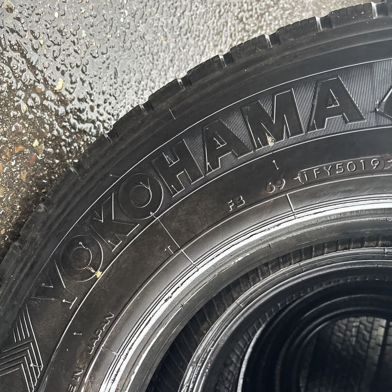 225/80R17.5 YOKOHAMA 710R 中古ミックスタイヤ　6本セット:33000円