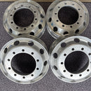 アルコア　アルミホイール　22.5×7.50 . 10穴 (11R 22.5及び275/80R22.5などに使用) 激安　4本セット：69000円