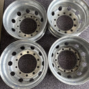 アルコア　アルミホイール　22.5×7.50 . 10穴 (11R 22.5及び275/80R22.5などに使用) 激安　4本セット：69000円