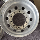 アルコア　アルミホイール　22.5×7.50 . 10穴 (11R 22.5及び275/80R22.5などに使用) 激安　4本セット：69000円