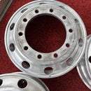 アルミホイール　22.5×7.50 . 10穴 (11R 22.5及び275/80R22.5などに使用) 激安　4本セット：68500円