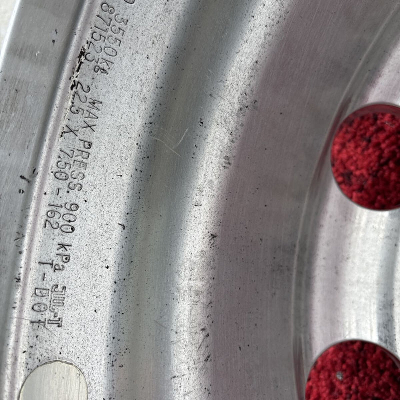 アルコア　アルミホイール　22.5×7.50 . 10穴 (11R 22.5及び275/80R22.5などに使用) 激安　　1本：17800円