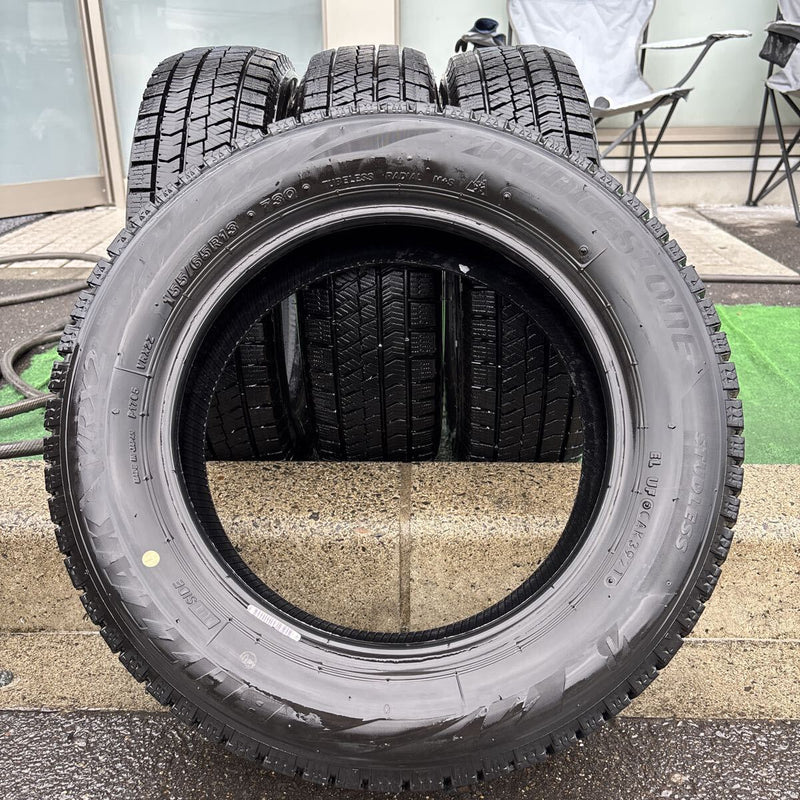 155/65R13 BRIDGESTONE VRX2 中古スタッドレスタイヤ4本セット:12000円