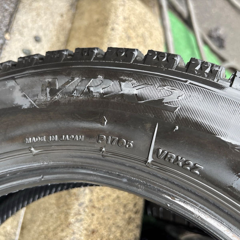 155/65R13 BRIDGESTONE VRX2 中古スタッドレスタイヤ4本セット:12000円