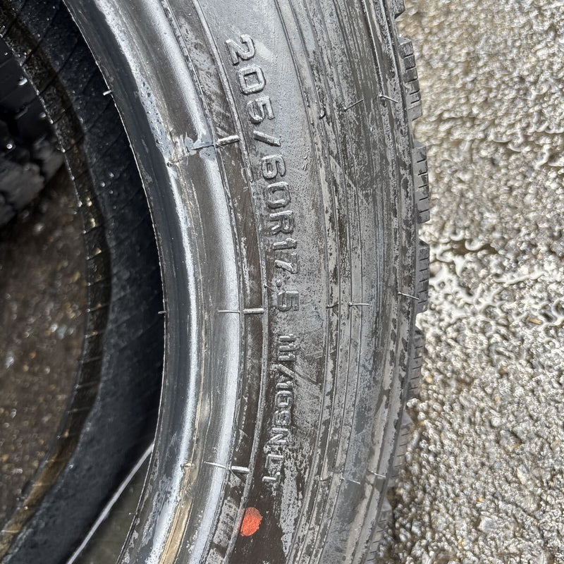 205/60R17.5 ダンロップ SPLT22 6本セット:35000円