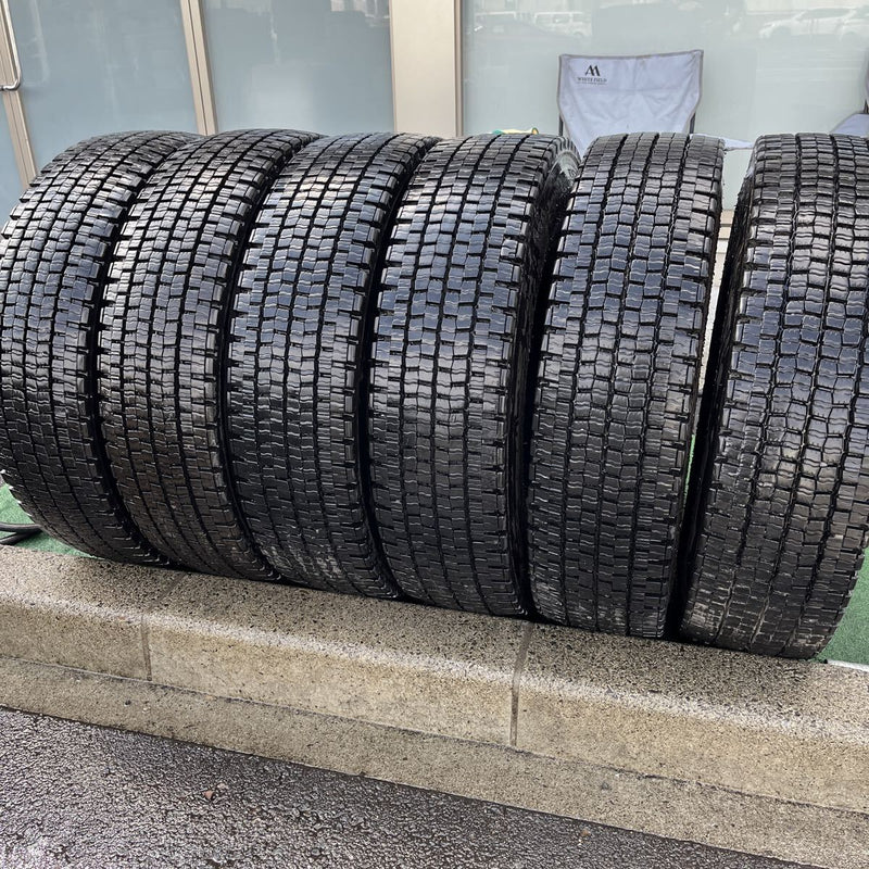 225/80R17.5 DUNLOP, SP001 激安美品　2024年製 6本セット:48,000円
