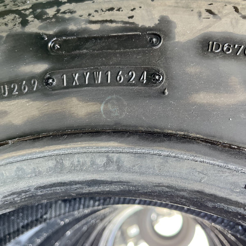 225/80R17.5 DUNLOP, SP001 激安美品　2024年製 6本セット:48,000円
