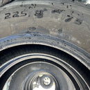 225/80R17.5 TOYO, M626 激安美品　2022年製 2本セット:13,000円