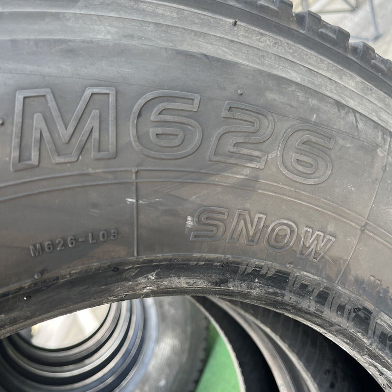 225/80R17.5 TOYO, M626 激安美品　2022年製 2本セット:13,000円
