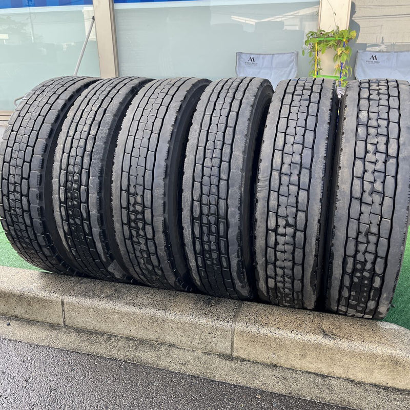225/80R17.5 DUNLOP, SP680 激安美品　2020年製 6本セット:42,000円