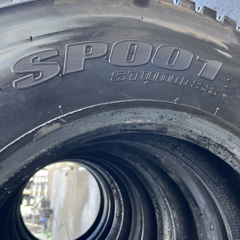 225/80R17.5 DUNLOP, SP001 激安美品　2022年製〜2024年製 6本セット:48,500円