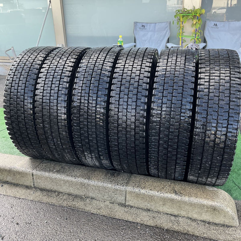 225/80R17.5 DUNLOP, SP001 2022年製 6本セット:46,000円