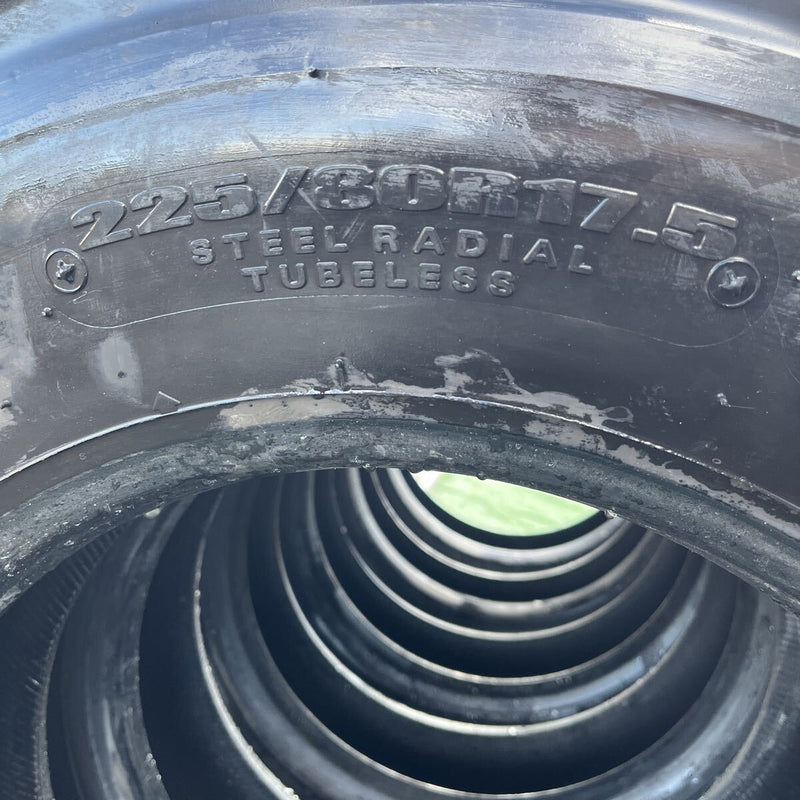 225/80R17.5 DUNLOP, SP001 2022年製 6本セット:46,000円