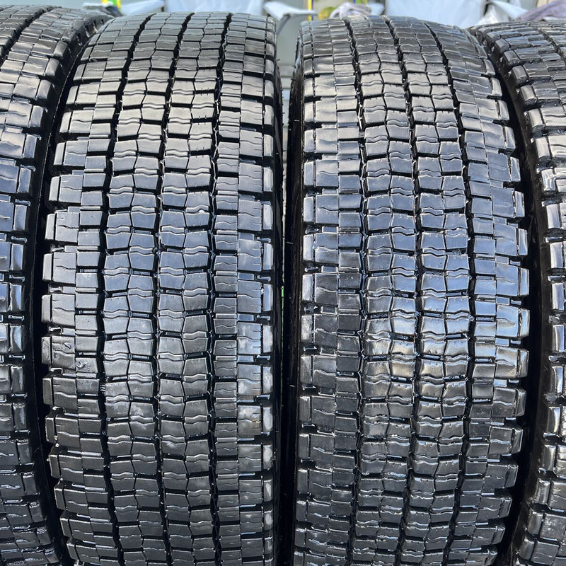 225/80R17.5 DUNLOP, SP001 2022年製 6本セット:46,000円