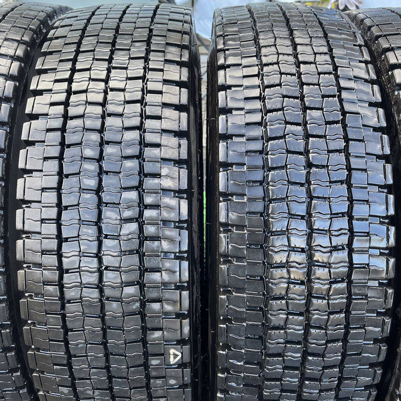 225/80R17.5 DUNLOP, SP001 2022年製 6本セット:46,000円