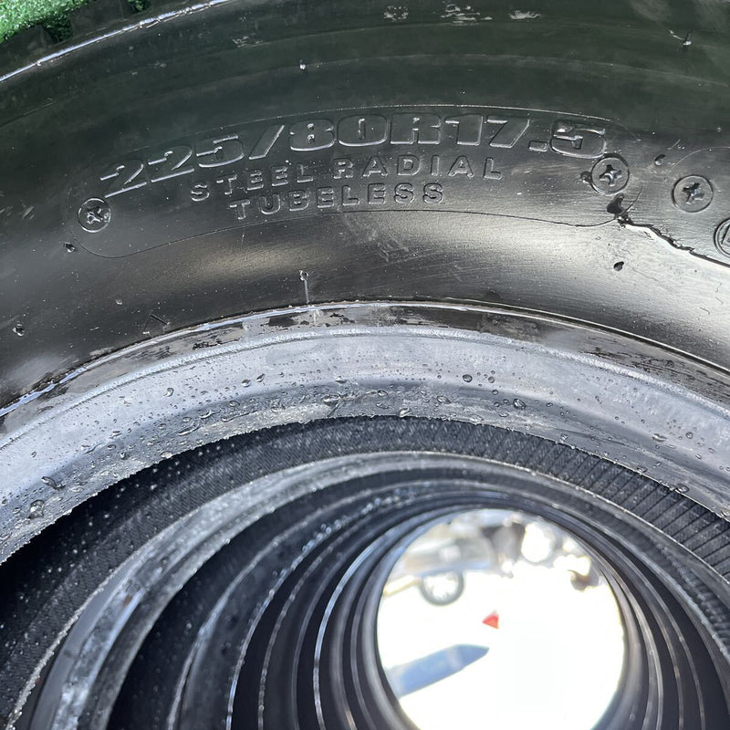 225/80R17.5 DUNLOP, SP001 激安美品　2024年製 6本セット:49,500円