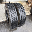 225/80R17.5 YOKOHAMA 701ZE ミックスタイヤ 2本:11000円