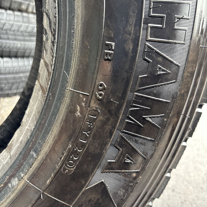 225/80R17.5 ヨコハマ 710R 2021年製 ミックスタイヤ 1本:6000円