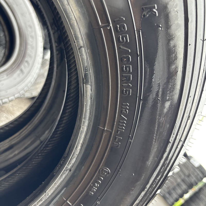 195/85R15 ダンロップ SPLT33 夏タイヤ 2本セット:10000円
