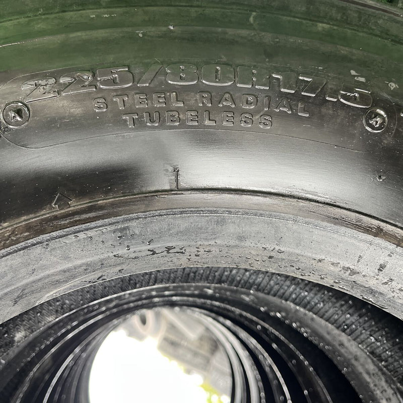225/80R17.5 DUNLOP, SP001 激安美品　2024年製 6本セット:50,000円
