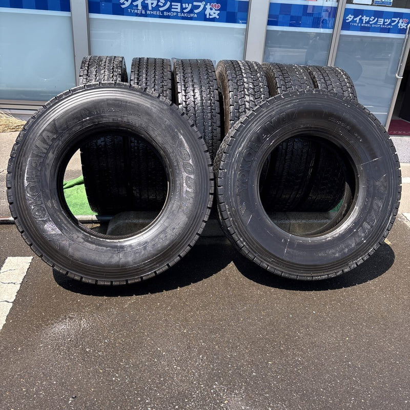 11R22.5 、16PR ヨコハマ　激安美品　2022年製 8本セット：98000円