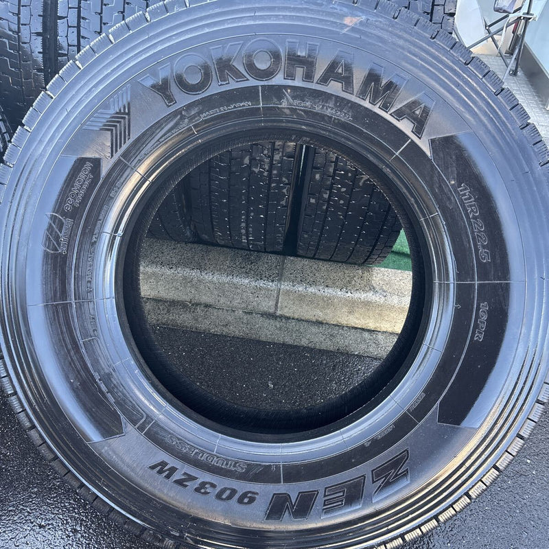 11R22.5 、ヨコハマ　16PR 中古地山　激安美品　8本セット：95000円