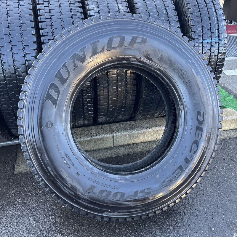 11R22.5 ダンロップ　中古地山　激安美品　2020年UP 8本セット：99500円