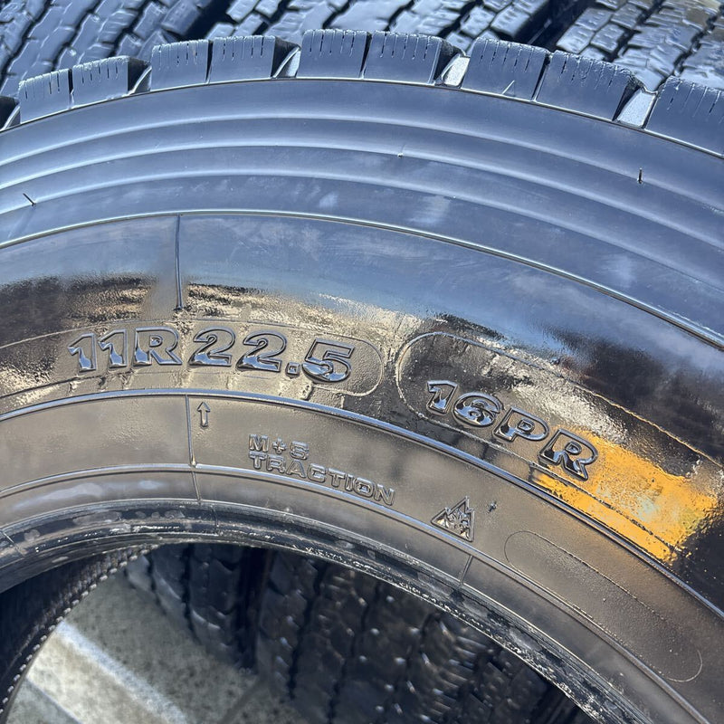 11R22.5 ．地山 16PR 激安美品　2022年〜2023年製　8本セット：96000円