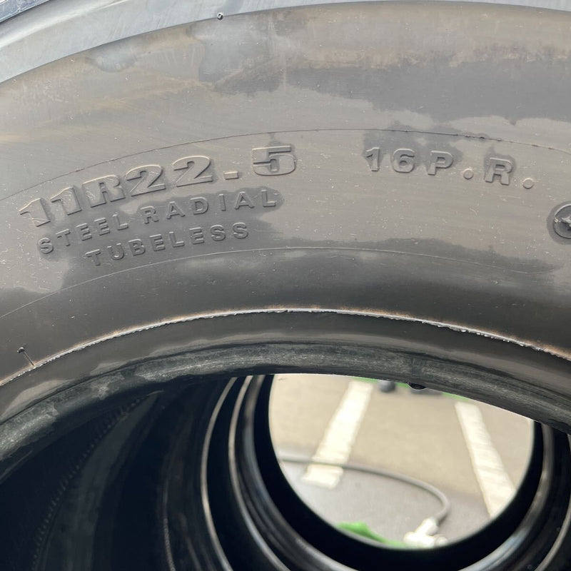 11R22.5 DUNLOP, SP001 2021年製 4本セット:48,000円
