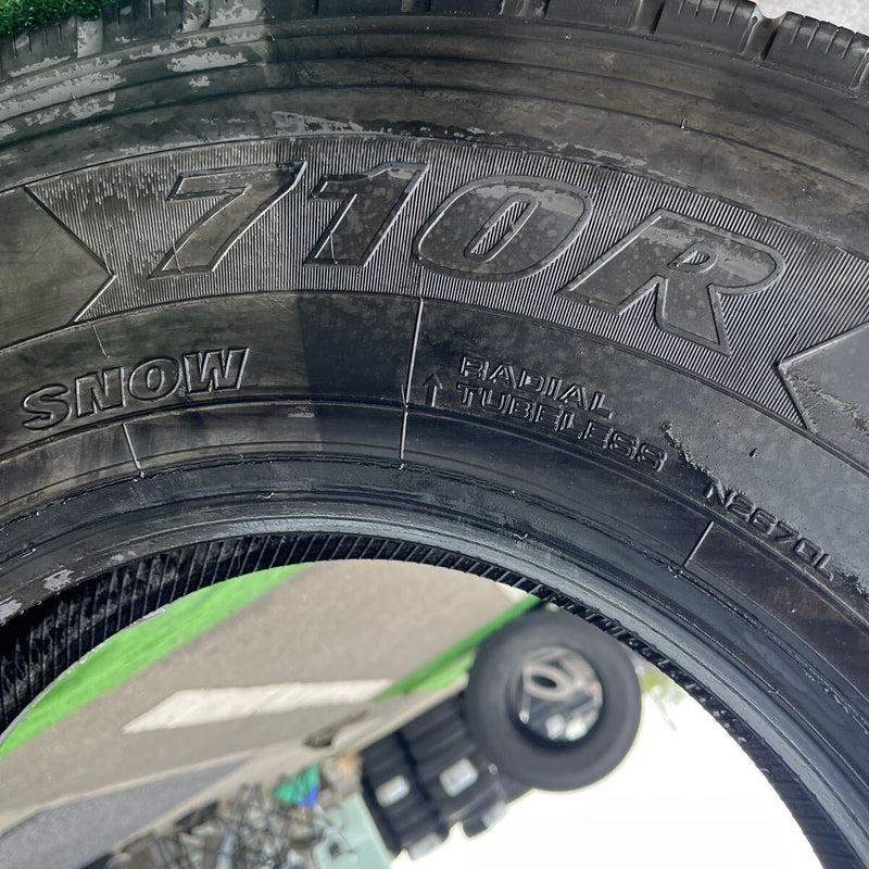 225/90R17.5 YOKOHAMA, 710R 2021年製 1本:6,500円