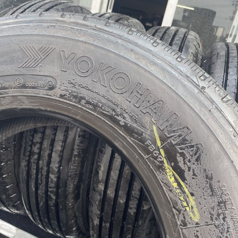 225/80R22.5 ヨコハマ　ほぼ新品　激安美品　2021年製　6本セット：50000円