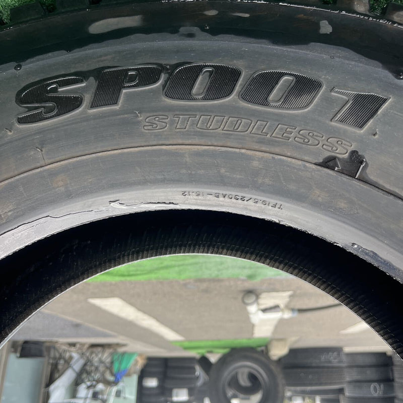 245/70R19.5 DUNLOP, SP001 激安美品　2021年製 イボ付　 1本:16,000円
