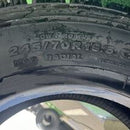 245/70R19.5 BRIDGESTONE, W910 激安美品　イボ付　1本:18,000円