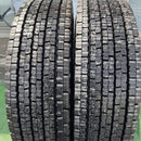 275/80R22.5 DUNLOP, SP002 新品スタッドレス　 2本セット:75,000円