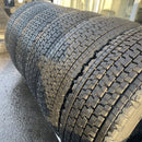 265/60R22.5 BRIDGESTONE W900. 中古地山 スタッドレス 6本セット:65000円