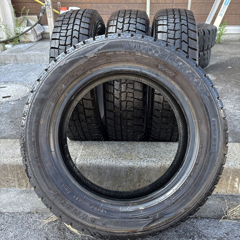 165/65R14 DUNLOP 中古スタッドレスタイヤ4本セット:16000円